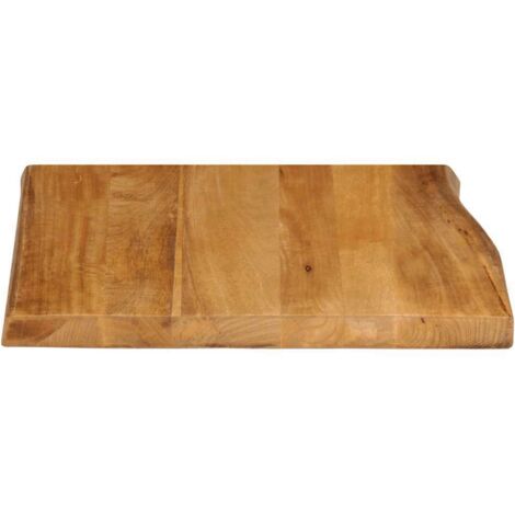Dalle Cerisier Bord Vivant Bois Dur 670x320-350x90mm