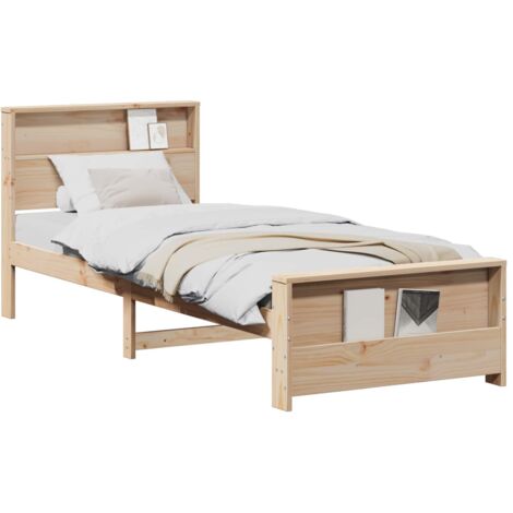 Arbre De Noël En Bois Marron 125 Cm Bois Massif En Pin VidaXL 42018060 68e765096c31b6a24336a7c9