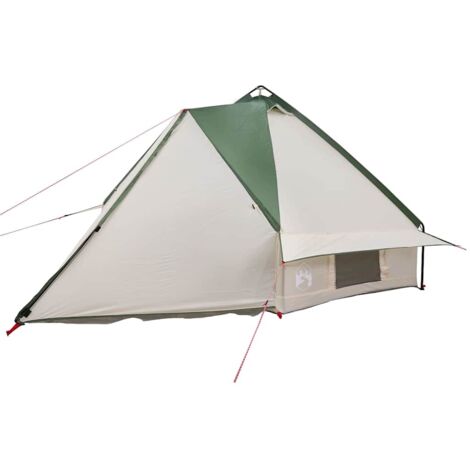 Tente De Camping Verte – 190 X 150 X 185 Cm, Polyester étanche, Mat, Avec évent, Piquets Et Sac De Transport – Poids 0,8 Kg