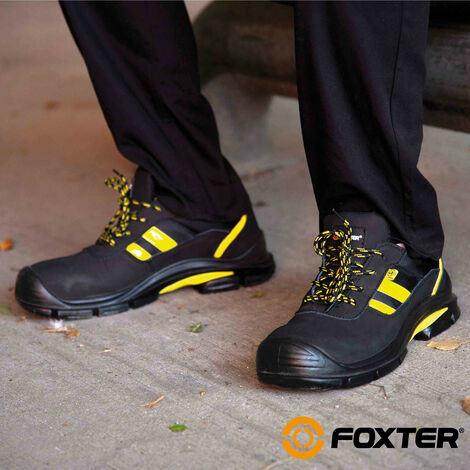 FOXTER - MALONE, Chaussures de sécurité Montantes, Hommes, Imperméable, Sans métal, ESD S3 SRC WRU