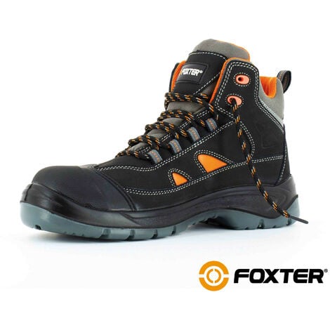 FOXTER - YANKEE, Chaussures de sécurité Montantes, Hommes, Légères, Imperméable, Sans métal, S3 SRC WRU, T46
