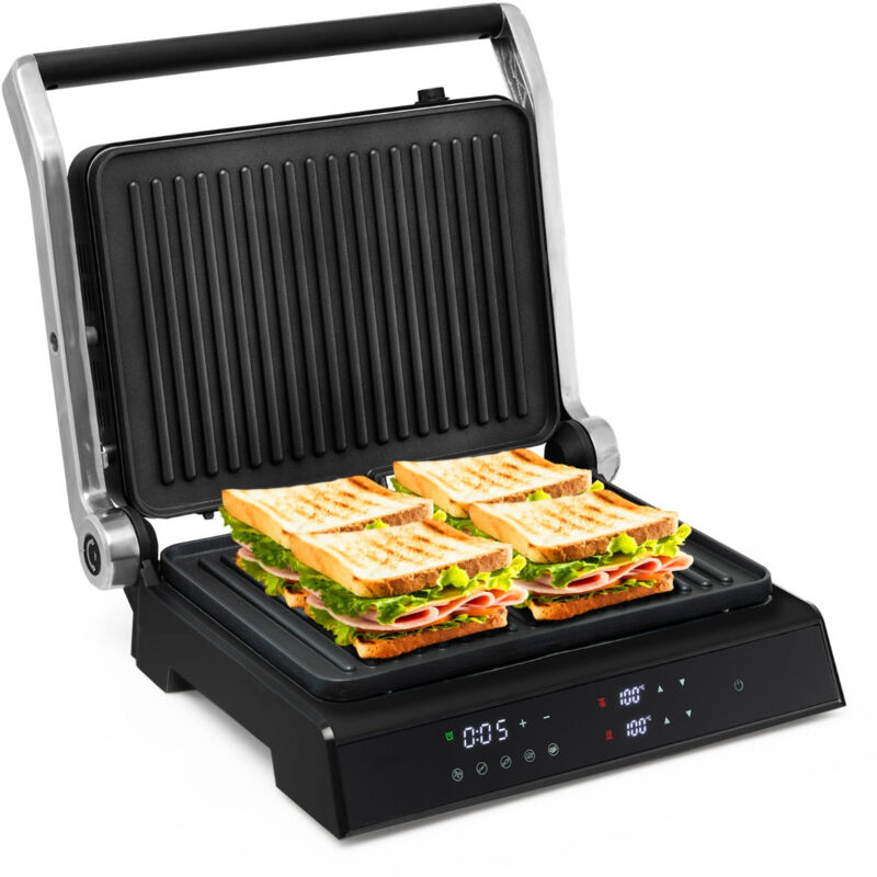 Gril d'intérieur commercial 1700 W – Grille à 10 couches | avec minuterie de 10 minutes et réglage de la température de 800 ℃, four à steak, four