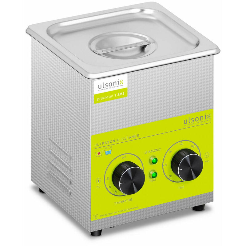 Nettoyeur bac machine ultrason professionnel 1,3 litre 60 watts
