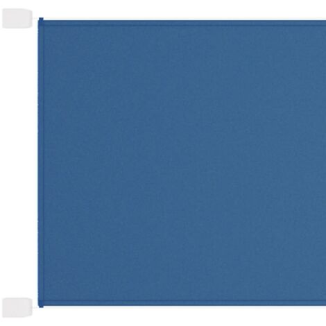 Auvent vertical 140x600 cm tissu oxford bleu (1/5)
