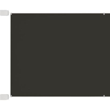 Auvent vertical 60x600 cm tissu oxford anthracite (1/5)