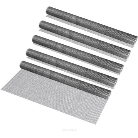 Grillage Soudé Anthracite Maille 50 X 100 Mm - Rouleau 20m X H.150 Cm