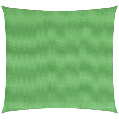 Voile d'ombrage 160 g/m² vert clair 2 x 2 m PEHD (1/5)