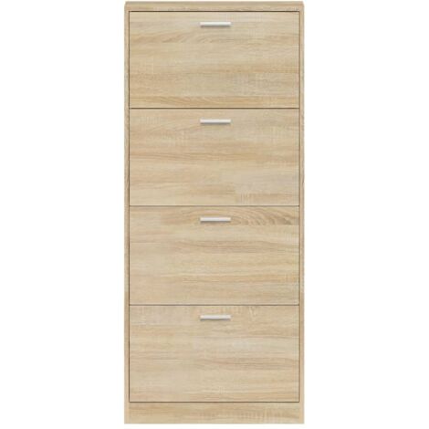 Meuble à Chaussures / Demi-Armoire Campagne En Bois Bleu - Style Antique - 80x32x90 Cm - Palazzo INT