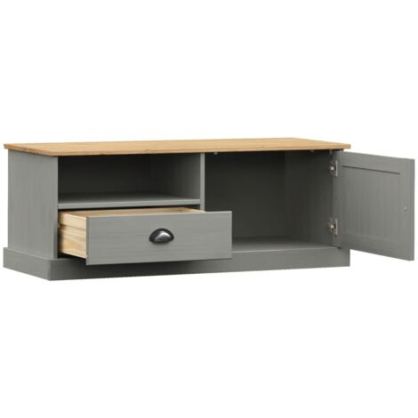 HELLOSHOP26 Meuble TV multimedia etagere television buffet televiseur salle a manger