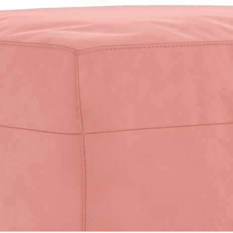 Lot De 2 Coussins Pour Banc De Jardin Rose - 100x50x7cm - Tissu Polyester Imperméable, Liens De Fixation