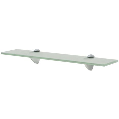Étagère meuble design murale verre 50 x 20 cm 8 mm verre (1/4)
