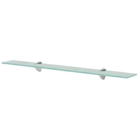 Étagère meuble design murale en verre 80x20 cm 8 mm (1/5)