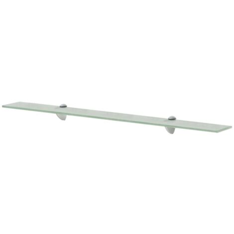 Étagère meuble design murale en verre 90x20 cm 8 mm verre (1/4)