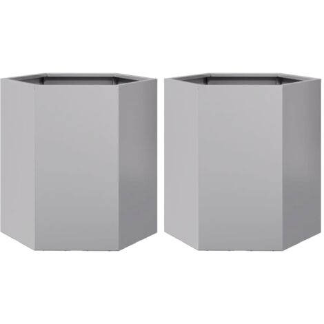 Jardinière Vert 400 X 80 X 45 Cm Acier VidaXL 42018250