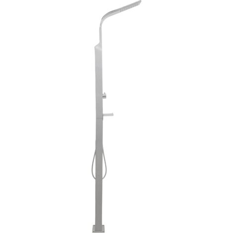 Canne De Douche Incurvée Signature Hardware – 72 Pouces – Chrome – Neuf