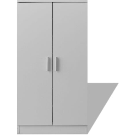 Meuble à chaussures 7 étagères blanc (1/5)
