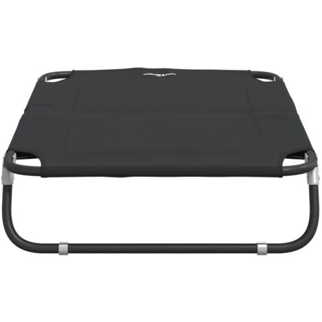 Lit De Camping VidaXL – Tissu Oxford 600D, Acier, Capacité 120 Kg – 180x60x19 Cm, Pour Jardin Et Rando