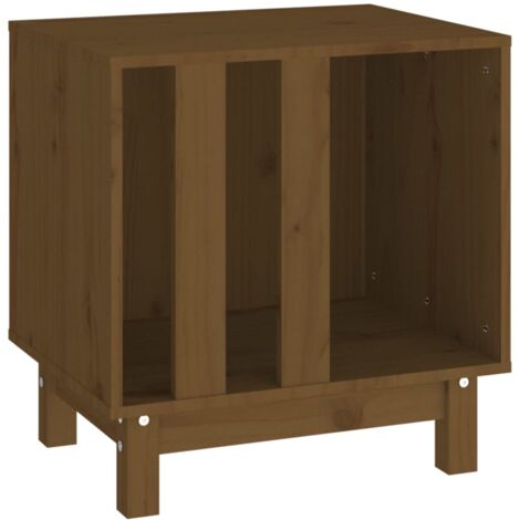 Niche pour chien 50 x 40 x 52 cm bois de pin massif marron (1/5)
