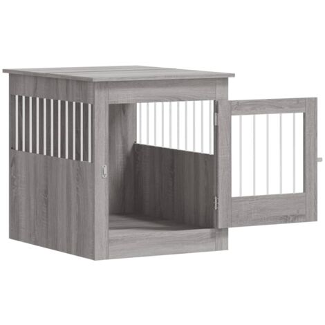 Meuble de cage pour chiens chêne sonoma 45x62x59 cm