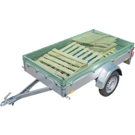 Filet Pour Remorque 2 X 3 M Avec Corde élastique Turquoise 02_0044028