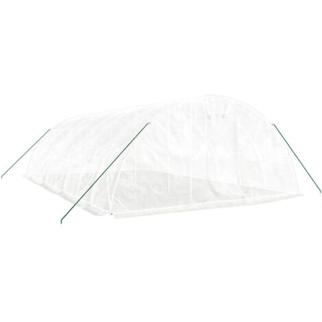Serre De Jardin Tente Acier – Abri Plantes Légumes Fleurs Patio Balcon Terrasse Extérieur  VidaXL