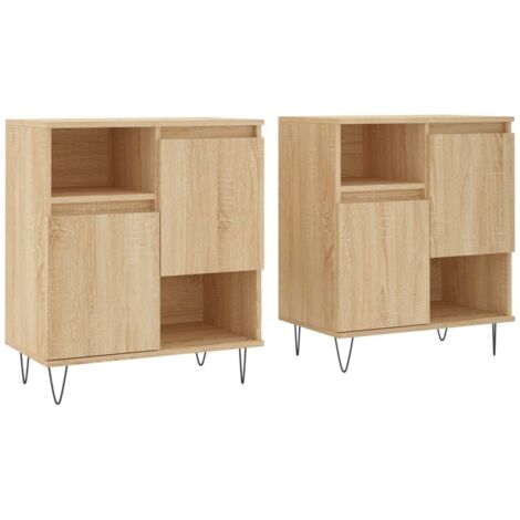 Armoire à chaussures 4 couches avec tiroir Bois de récupération