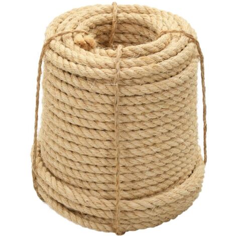 Corde 100 % en sisal 12 mm 250 m (1/2)