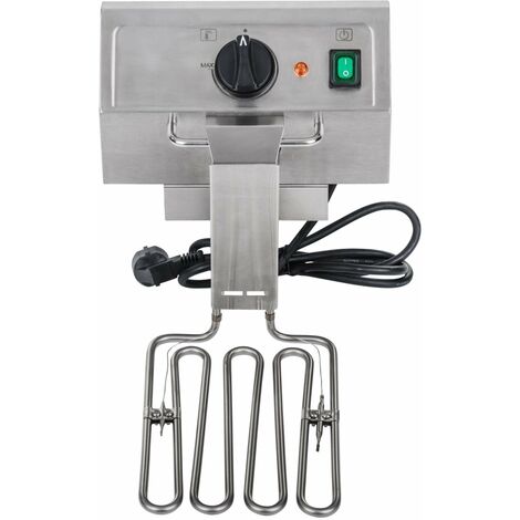 Friteuse Electrique HKoeNIG - DFX600 - Double Cuve 2x3L Thermostats Independants Paniers Amovibles Acier Inoxydable 3600w 68809a3087a7dfcb57e4236d