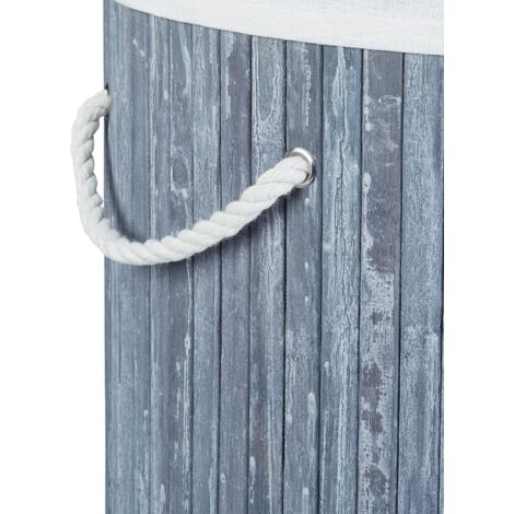 Panier Corbeille à Linge Pliable Pliant Avec Sac Coton 80 Litres Bambou Rond Blanc 13 0001906 3 Panier Corbeille à Linge Pliable Pliant Avec Sac Coton 80 Litres Bambou Rond Blanc 13 0001906 3