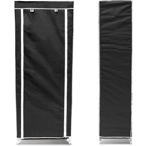 Armoire à Chaussures Pliante En Tissu Relaxdays - 151x60x30 Cm, 9 étagères Pour ~36 Paires, Rangement Pratique Cave/camping