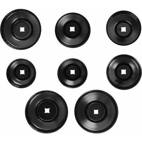 Cloches filtre à huile coffret de clés de vidange (21 cloches filtre à huile,  douille pour clé à cliquet, universel) 14_