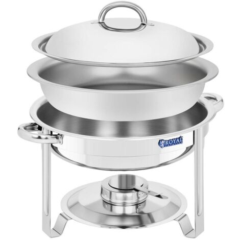 Copy Of Chafing Dish Inox Rond De 6 Litres