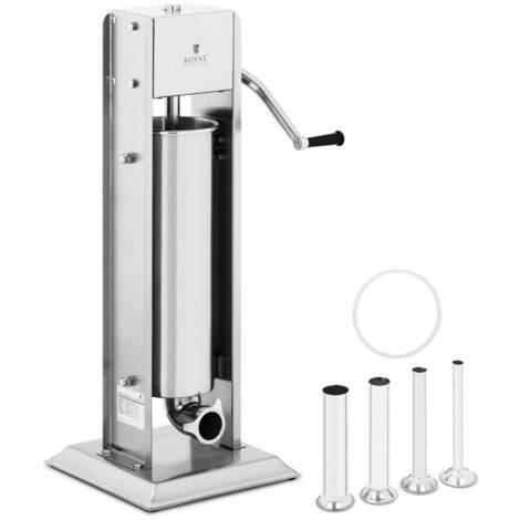 Poussoir à saucisse vertical 7 litres acier inoxydable (1/5)