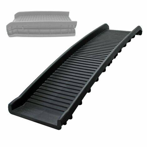 Rampe pliable pour chiens rampe d’accès antidérapante 156 cm pour animaux auto véhicule (1/5)