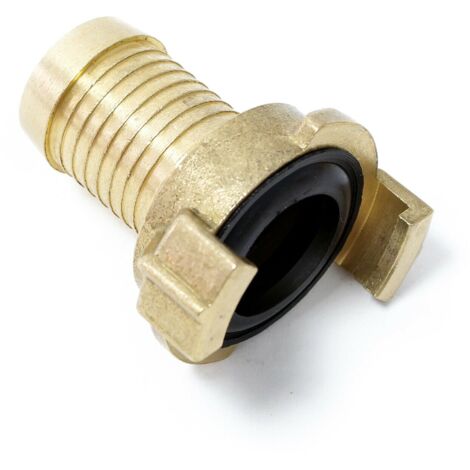 Laiton bec raccord de tuyau d'eau rapide DN25 (1") (1/2)