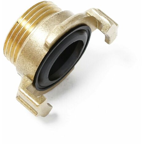 Laiton raccord rapide tuyau d'eau DN25 (1") filetage mâle (1/2)