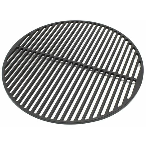 Grille en fonte ronde pour barbecue 54,5 cm robuste accessoire barbecue
