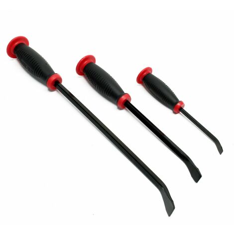 Jeu de 3 pinces à décoffrer pieds-de-biche outil professionnel atelier burin (1/3)
