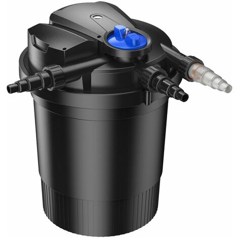 Filtre de bassin à pression UV 11 watts 12 000 litres nettoyage facile (1/5)