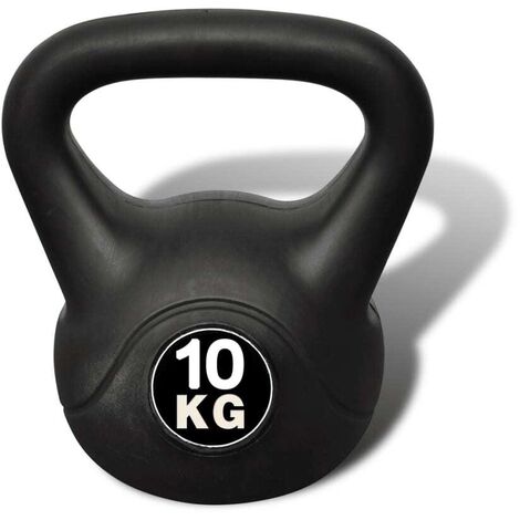 Kettlebell haltère poids musculation haltérophilie exercices gym 10 kg (1/3)