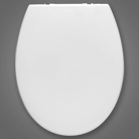 Couvercle WC Famille Avec Siège Enfant - SoftClose - Abattant Automatique - Blanc Forme O - 175kg Charge
