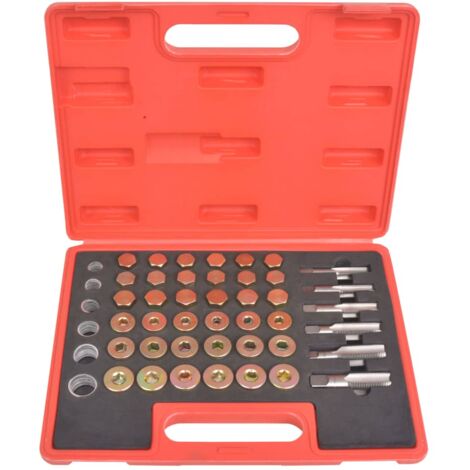 Kit De Reparation De Filetage En Acier Inoxydable M5-m12 Assortiment De 130 Pcs 86442339