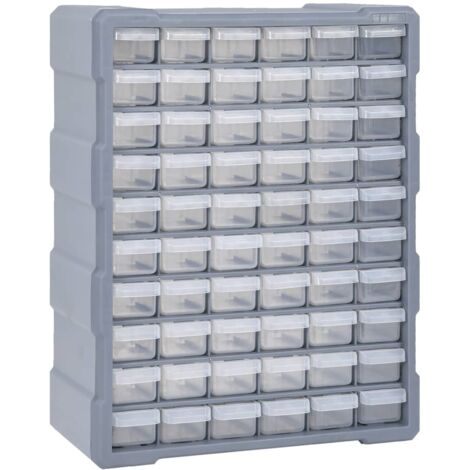 Organisateur multi-tiroirs avec 60 tiroirs 47,5 cm (1/5)