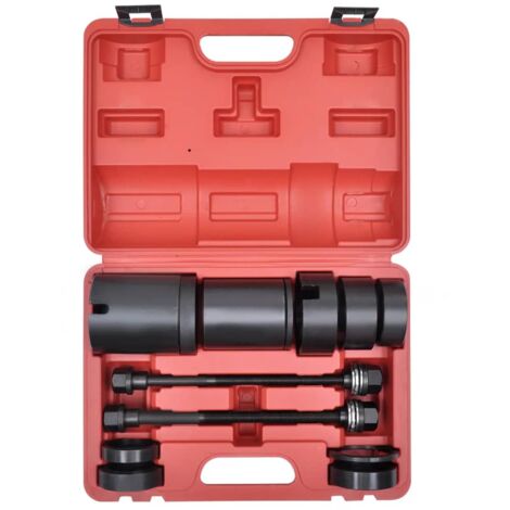 Jeu D'outils BGS 8829 Pour Buselures Essieu Arrière BMW - Compatible Séries 1 Et 3 (E8x, E9x, F20) - 10 Pièces - Remplacement Paliers Caoutchouc