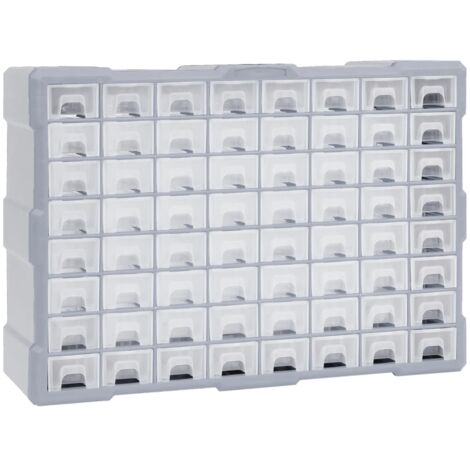 Organisateur multi-tiroirs avec 64 tiroirs 52 cm (1/5)