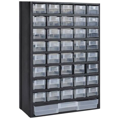 Armoire à outils avec 41 tiroirs plastique boîte à outils rangement (1/5)