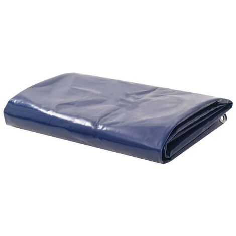 Bâche polyvalente et résistante 650 g / m² 2,5 x 3,5 m bleu (1/5)