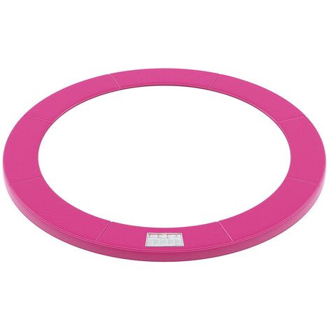 Coussin de sécurité de trampoline de remplacement rechange diamètre 305 cm résistant aux rayons uv anti-déchirure taille standard rose (1/4)