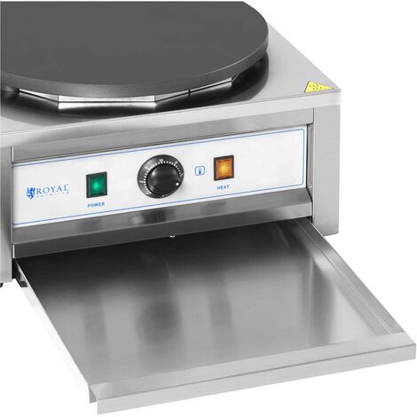 Machine à Crêpes Et Tortillas - 1800W, Chauffage Double Face, Température Réglable - Pour Omelettes, Pizzas, Quesadillas