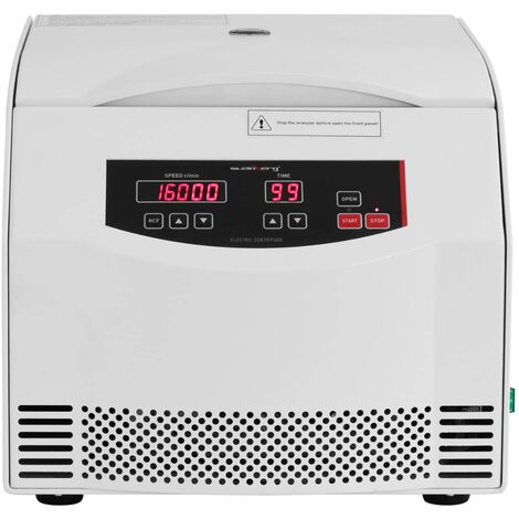 Centrifugeuse De Laboratoire 4000 Tr/min - 6x20 Ml, Minuterie 0-60 Min, 220V, Pour Séparation Sanguine, Extraction